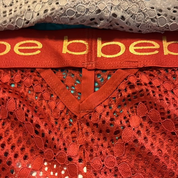 NWT bebe 3 pack plus size lace boy short - Picture 6 of 6